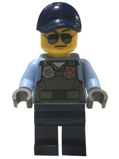 Policier cty0619 - Figurine Lego City à vendre pqs cher