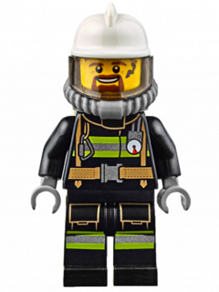 Firefighter cty0626 - Lego City minifigure for sale at best price