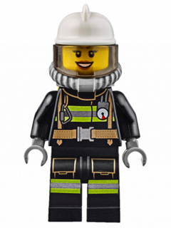 Firefighter cty0629 - Lego City minifigure for sale at best price