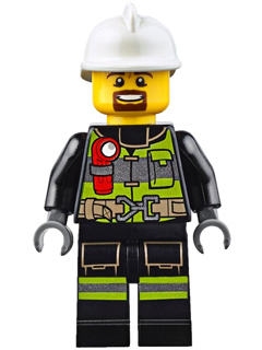 Firefighter cty0635 - Lego City minifigure for sale at best price