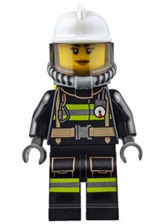 Firefighter cty0638 - Lego City minifigure for sale at best price
