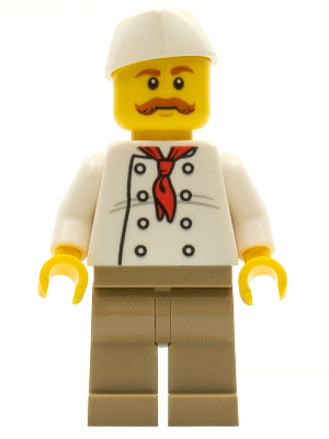 Hot Dog Vendor cty0655 - Lego City minifigure for sale at best price