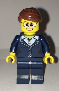 Femme d'affaire cty0656 - Figurine Lego City à vendre pqs cher