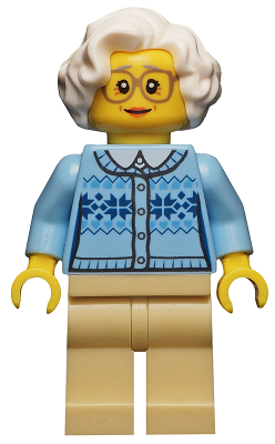 Grandmère cty0660 - Figurine Lego City à vendre pqs cher