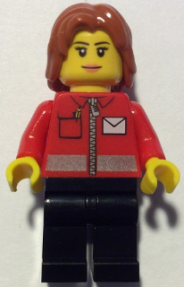 Airport staff cty0676 - Lego City minifigure for sale at best price