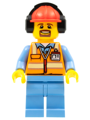 Airport staff cty0688 - Lego City minifigure for sale at best price