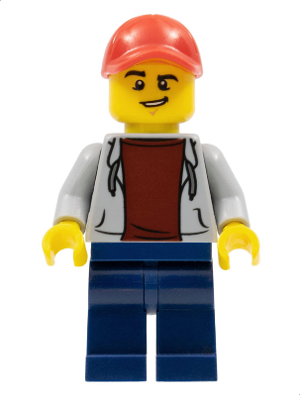 Pilot cty0728 - Lego City minifigure for sale at best price