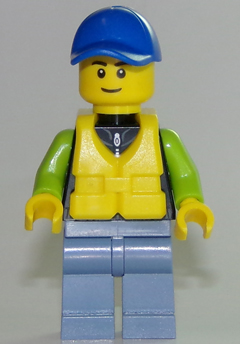 Navigateur de catamaran cty0730 - Figurine Lego City à vendre pqs cher