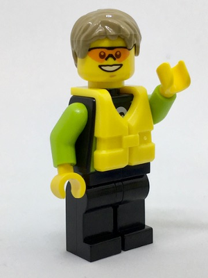 Kayaker cty0757 - Lego City minifigure for sale at best price