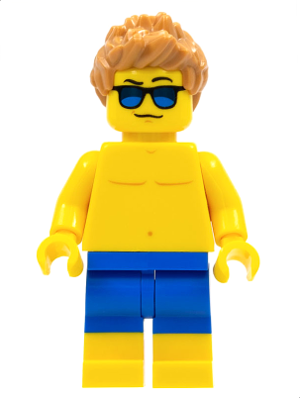 Vacancier cty0760 - Figurine Lego City à vendre pqs cher