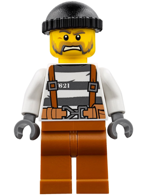 Prisonnier cty0773 - Figurine Lego City à vendre pqs cher