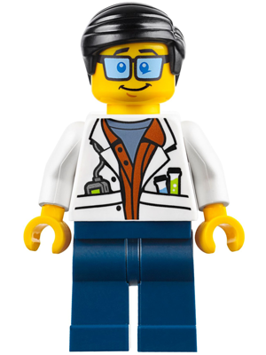 Scientist cty0789 - Lego City minifigure for sale at best price