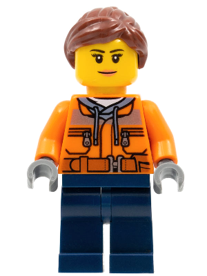 Ouvrier cty0798 - Figurine Lego City à vendre pqs cher