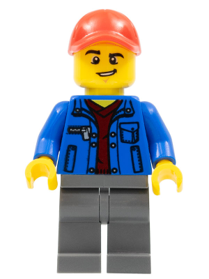 Pilot cty0800 - Lego City minifigure for sale at best price