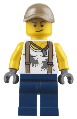 Engineer cty0802 - Lego City minifigure for sale at best price