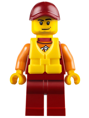 Sauveteur cty0810 - Figurine Lego City à vendre pqs cher
