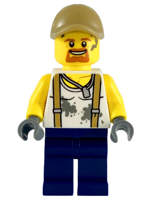 Engineer cty0815 - Lego City minifigure for sale at best price