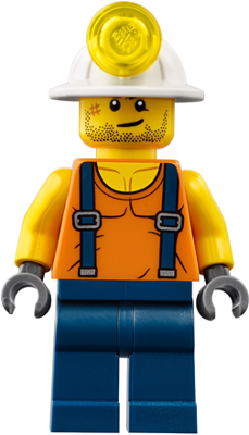 Ouvrier cty0846 - Figurine Lego City à vendre pqs cher