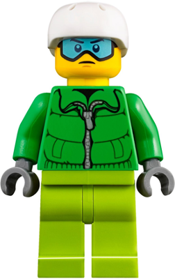 Skier cty0857 - Lego City minifigure for sale at best price