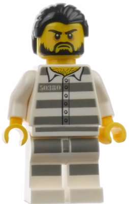 Prisonnier cty0871 - Figurine Lego City à vendre pqs cher
