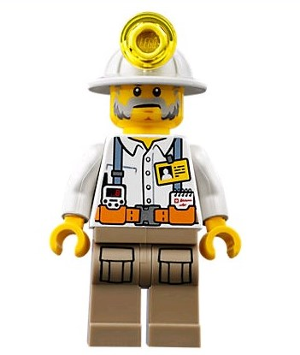 Worker cty0876 - Lego City minifigure for sale at best price