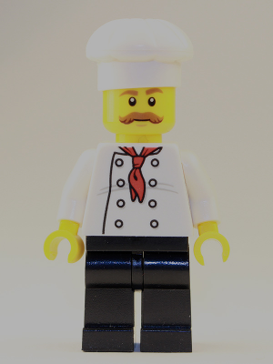 Hot Dog Chef cty0878 - Lego City minifigure for sale at best price