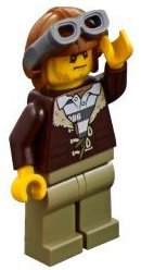 Prisonnier cty0879 - Figurine Lego City à vendre pqs cher
