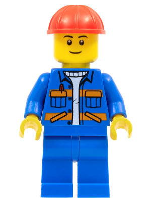 Ouvrier cty0889 - Figurine Lego City à vendre pqs cher