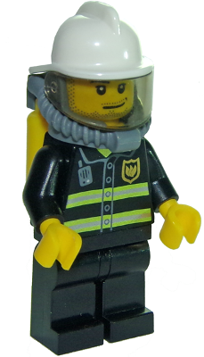 Firefighter cty0891 - Lego City minifigure for sale at best price