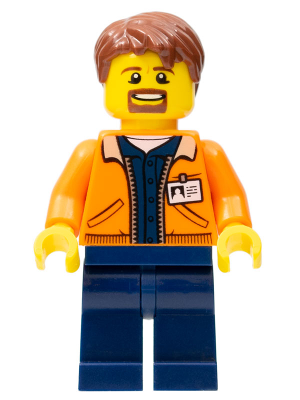 Ouvrier cty0895 - Figurine Lego City à vendre pqs cher