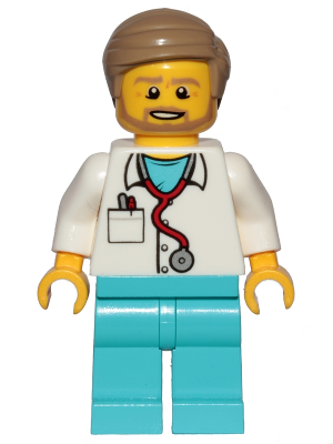 Docteur cty0898 - Lego City minifigure for sale at best price