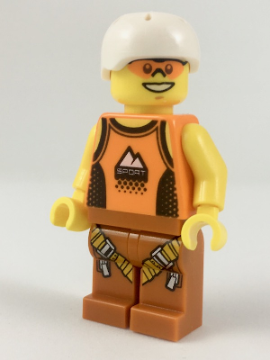 Rock climber cty0917 - Lego City minifigure for sale at best price