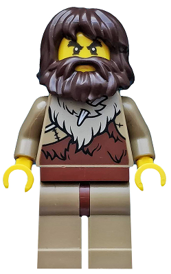 Museum Caveman cty0932 - Lego City minifigure for sale at best price