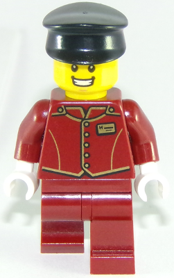 Groom d'hôtel cty0933 - Figurine Lego City à vendre pqs cher