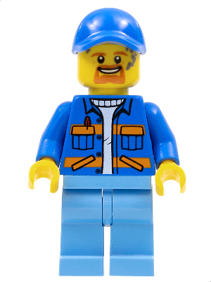 Ouvrier cty0956 - Figurine Lego City à vendre pqs cher