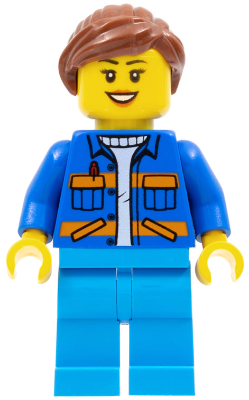 Worker cty0957 - Lego City minifigure for sale at best price