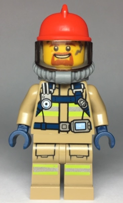 Firefighter cty0962 - Lego City minifigure for sale at best price