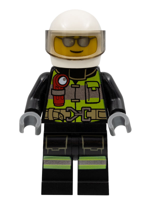Firefighter cty0972 - Lego City minifigure for sale at best price