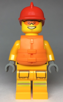 Firefighter cty0974 - Lego City minifigure for sale at best price
