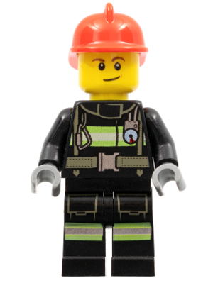 Firefighter cty0975 - Lego City minifigure for sale at best price