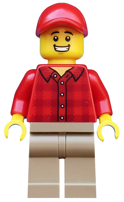 Popcorn Vendor cty0982 - Lego City minifigure for sale at best price