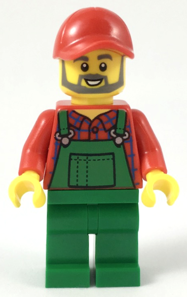 Farmer cty0984 - Lego City minifigure for sale at best price