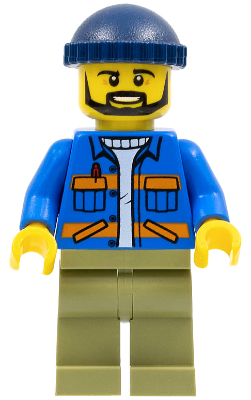 Ouvrier cty0996 - Figurine Lego City à vendre pqs cher