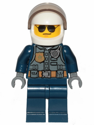 Policeman cty1001 - Lego City minifigure for sale at best price