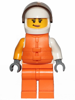 Jet skier cty1002 - Lego City minifigure for sale at best price