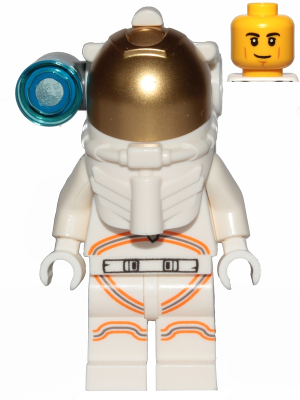 Astronaut cty1027 - Lego City minifigure for sale at best price