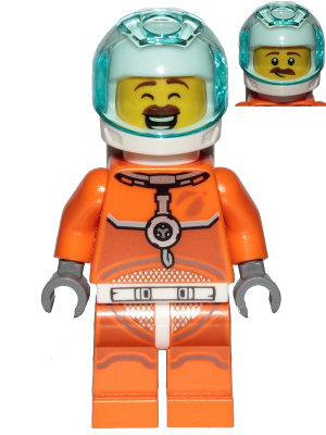 Astronaut cty1034 - Lego City minifigure for sale at best price
