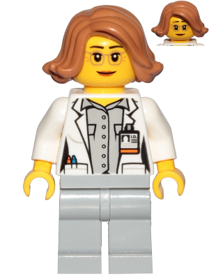 Scientist cty1035 - Lego City minifigure for sale at best price