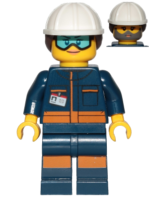 Ingénieur cty1038 - Figurine Lego City à vendre pqs cher