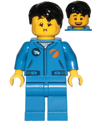 Astronaute cty1040 - Figurine Lego City à vendre pqs cher